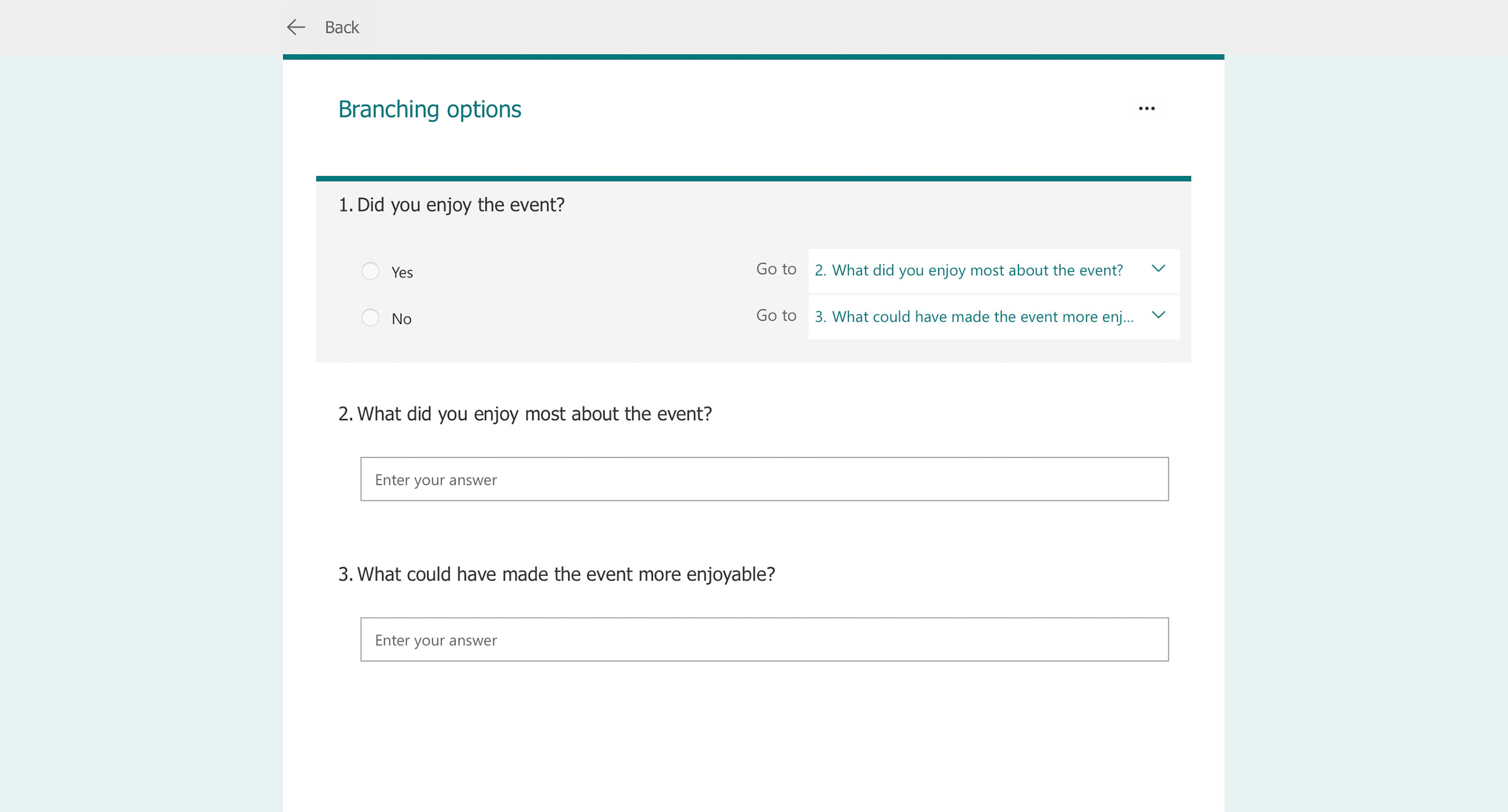 BAMS Creating and Sharing Microsoft Forms